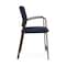 Lesro Newport Wide Hip Chair Metal Frame, Bronze, RF Blueberry Back, MD Ink Seat NP1261 - alternate 3